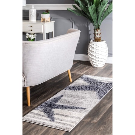 Nuloom Thomas Paul Starfish and Striped Area Rug 2ft 8in x 10ft BDTP02A-28010